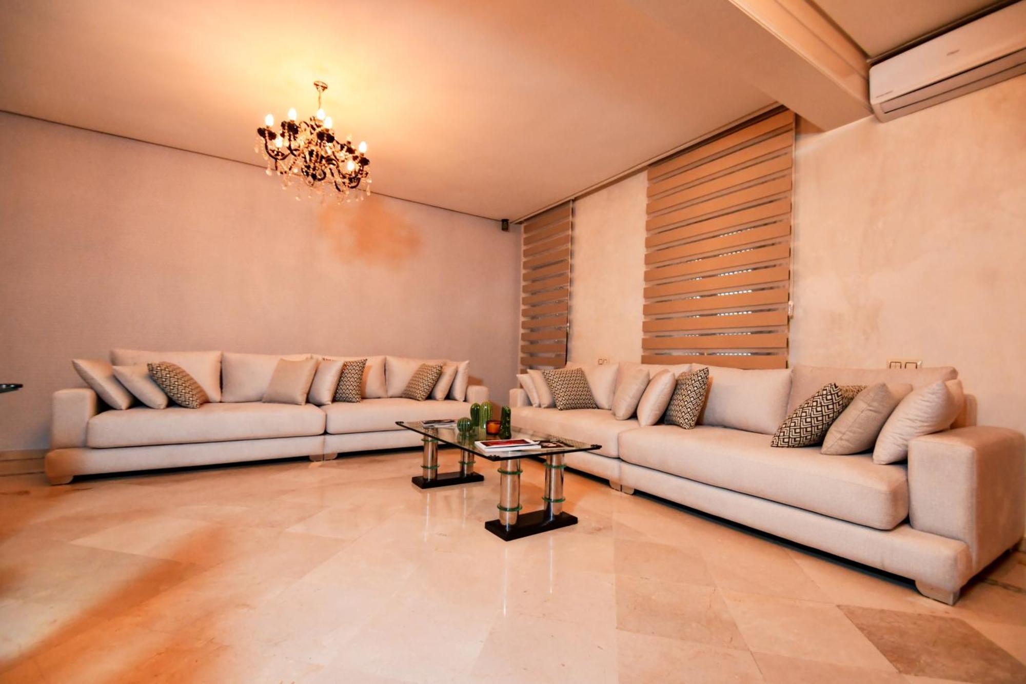 Appartement Haut Standing Gueliz Plaza Marrakesh Exterior foto