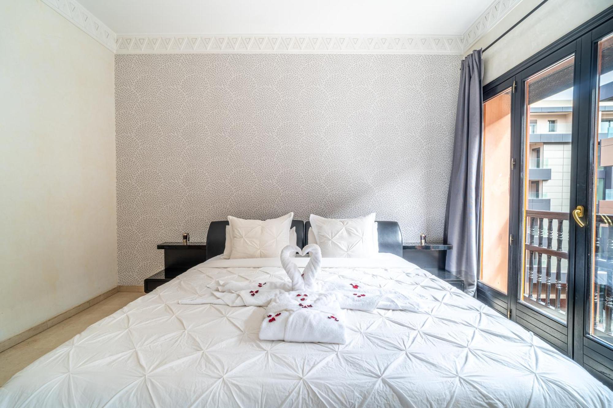 Appartement Haut Standing Gueliz Plaza Marrakesh Exterior foto
