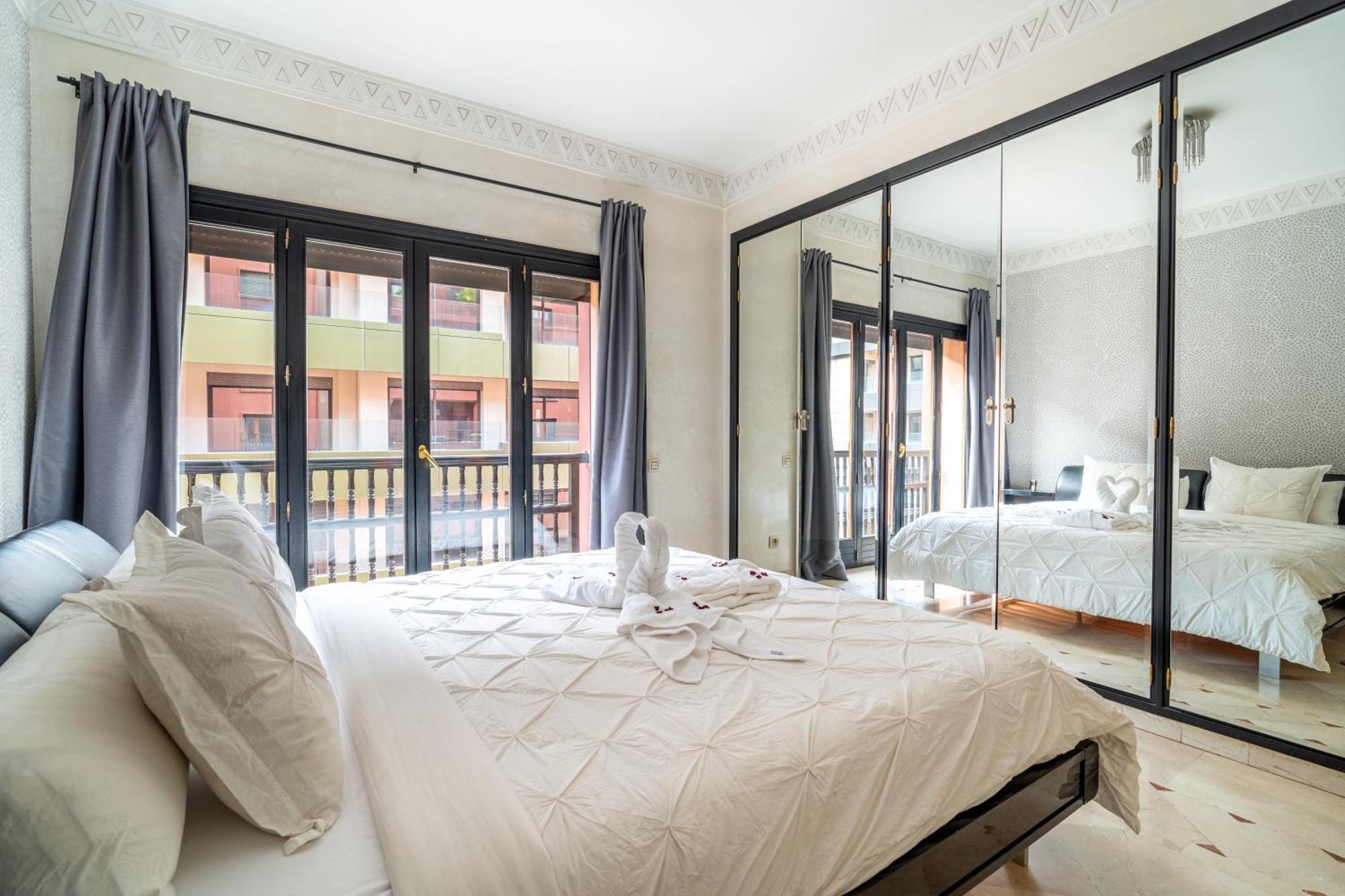 Appartement Haut Standing Gueliz Plaza Marrakesh Exterior foto